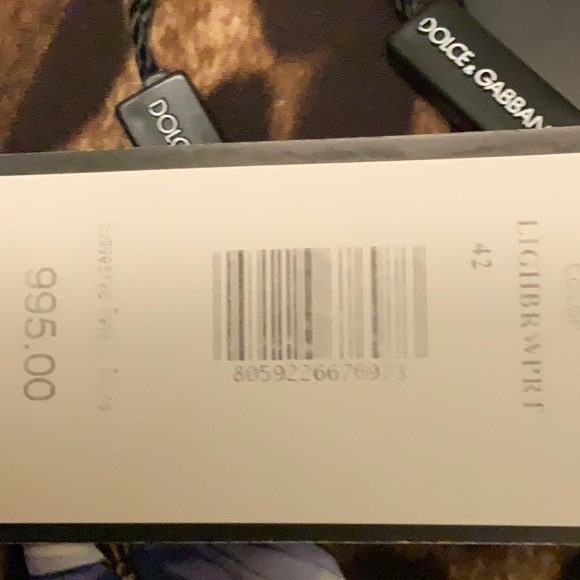 Dolce & Gabbana Leopard & Butterfly Print Skirt, Size 42, US 6, NEW NWT - Picture 11 of 11